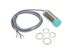 Sensor de proximidade cilíndrico de 3 fios, 10-30 V CC, NPN, não latão, para equipamentos de controle de energia com a marca [MARCA]