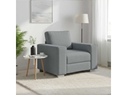 Vidaxl Cadeira Sofa Cinzento-claro 100 Cm Tecido