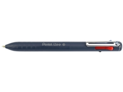 Caneta Esferográfica Retrátil Multicolor PENTEL Izee Branca