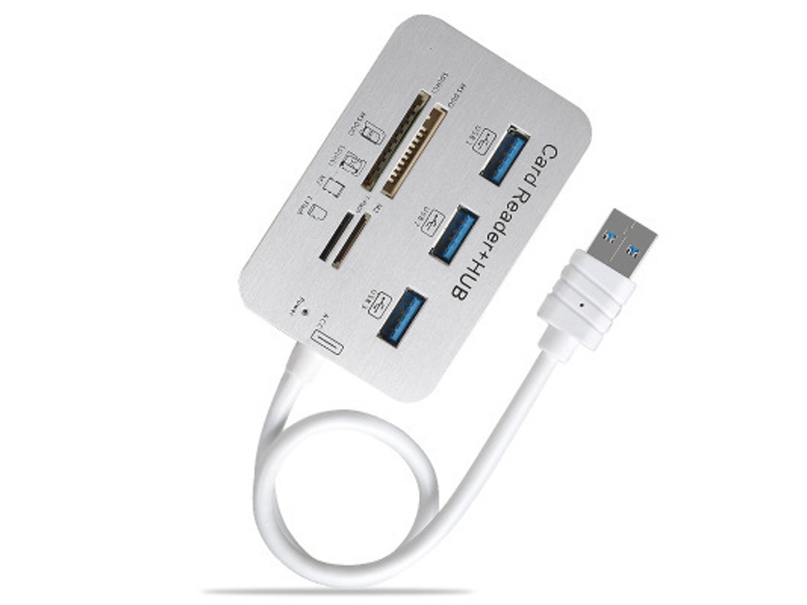 Usb Hub 3.0 Estação De Encaixe De Alumínio 3.0 Adaptador Divisor Multi-hub A C Extensor Concentrador