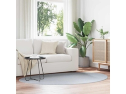 Vidaxl Tapete Huarte Cinzento 140 X 200 Cm Poliéster