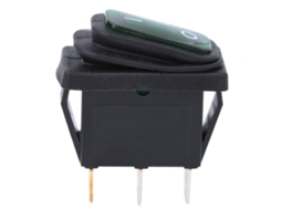 Laxiscreed Interruptor Impermeável Para Embarcação Com Ficha De Três Pinos, 250v/125vac, Liga/desliga Luz