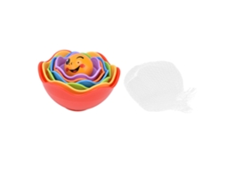 Brinquedo De Banho Com Copo Empilhável Para Bebê, Brinquedo De Aprendizagem Com Cores, Brinquedo De Empilhamento Para Banho