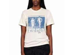 Rockinstone Twilight Bella And Edward Run Natural T-shirt Size:m