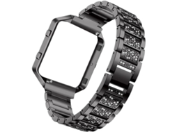 Pulseira De Relógio Elegante Em Liga Metálica, Compatível Com
