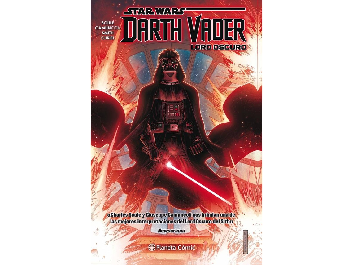 Livro Star Wars Darth Vader Lord Oscuro Hc Nº 01/04 de Charles Soule (Espanhol)