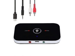 Transmissor E Receptor De Áudio 2 Em 1 Sem Fio Bluetooth