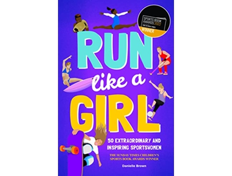 Livro Run Like A Girl de Danielle Brown (Inglês)