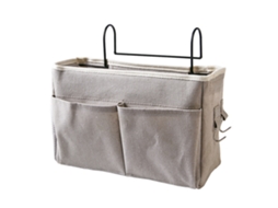 Lurelia Bolsa De Cabeceira, 2 Ganchos, Suspensa, Com Bolsos, Para Sofá, 30x26x11 Cm