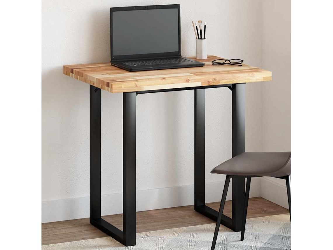 Vidaxl Tampo De Mesa Retangular 80x60x4 Cm Madeira De Acácia Maciça