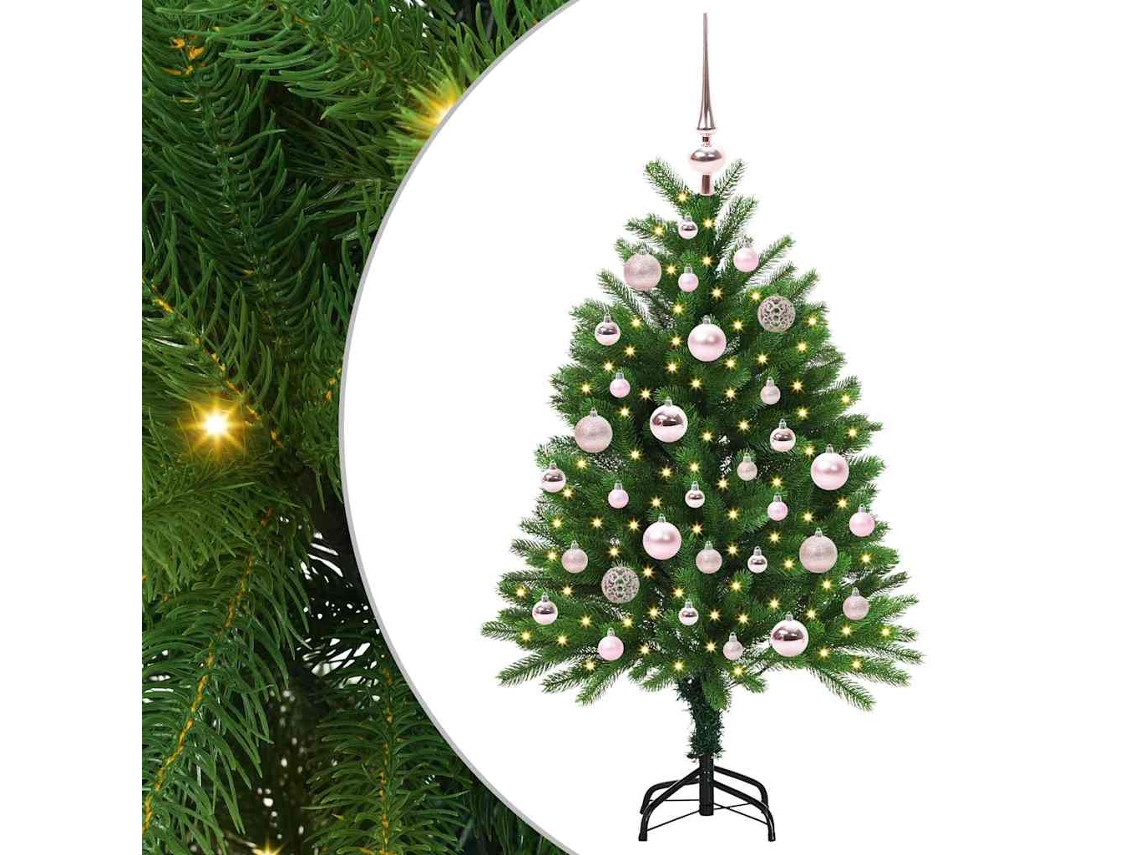 Conjunto 1 Árvore De Natal Vidaxl Verde Polietileno (120 Cm)