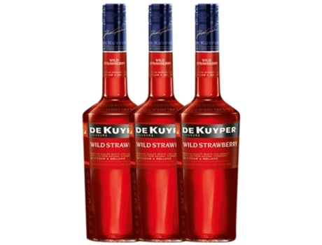 Licores De Kuyper Wild Strawberry 70 cl (Caixa de 3 unidades)