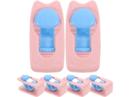 Conjunto de 6 Prendedores Edredom com Design Antiderrapante, Suporte Plástico para Fixar Edredons e CHABERLU