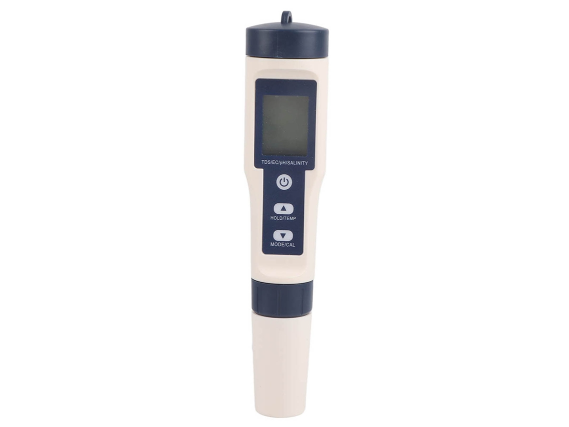 Medidor Digital Portátil De Ph/conductividade/tds/temperatura/salinidade Da Água