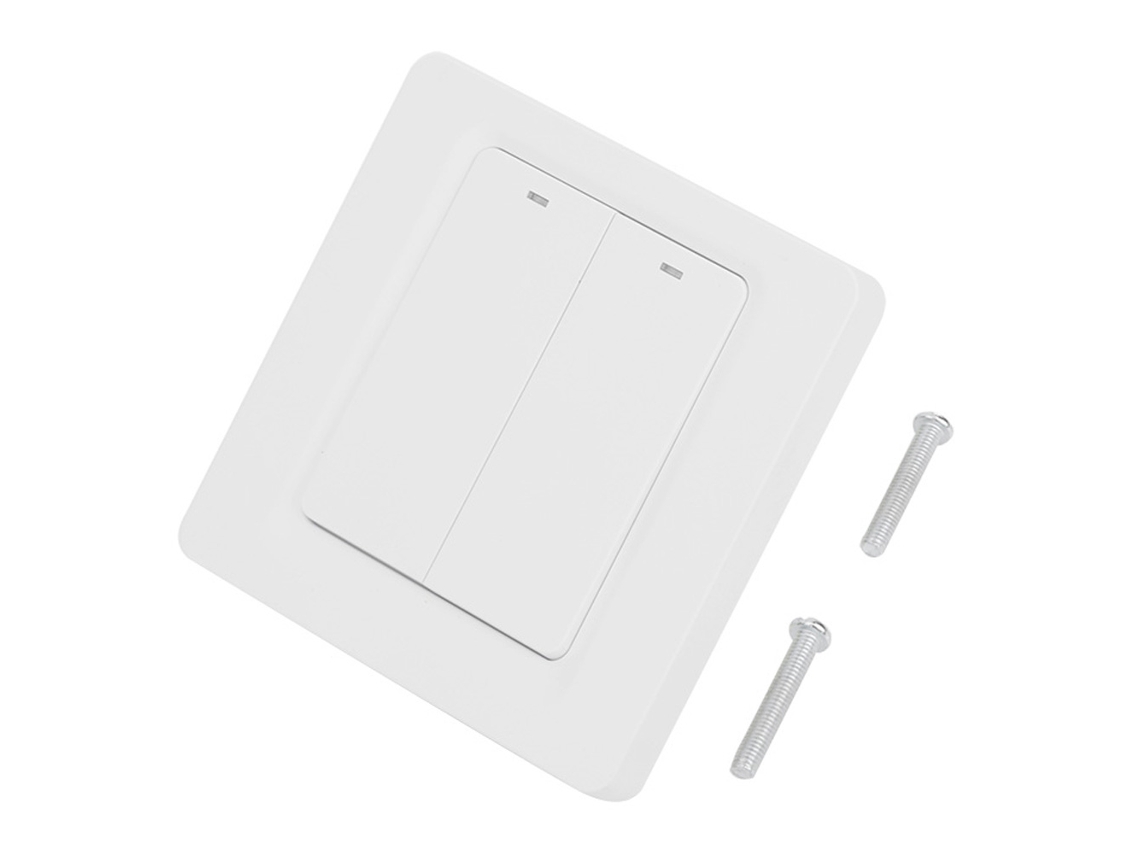 Interruptor De Parede Inteligente Wifi (suporta Controlo Remoto Por Wifi, Controlo De Voz Por Telemóvel E Função De Temporizador)