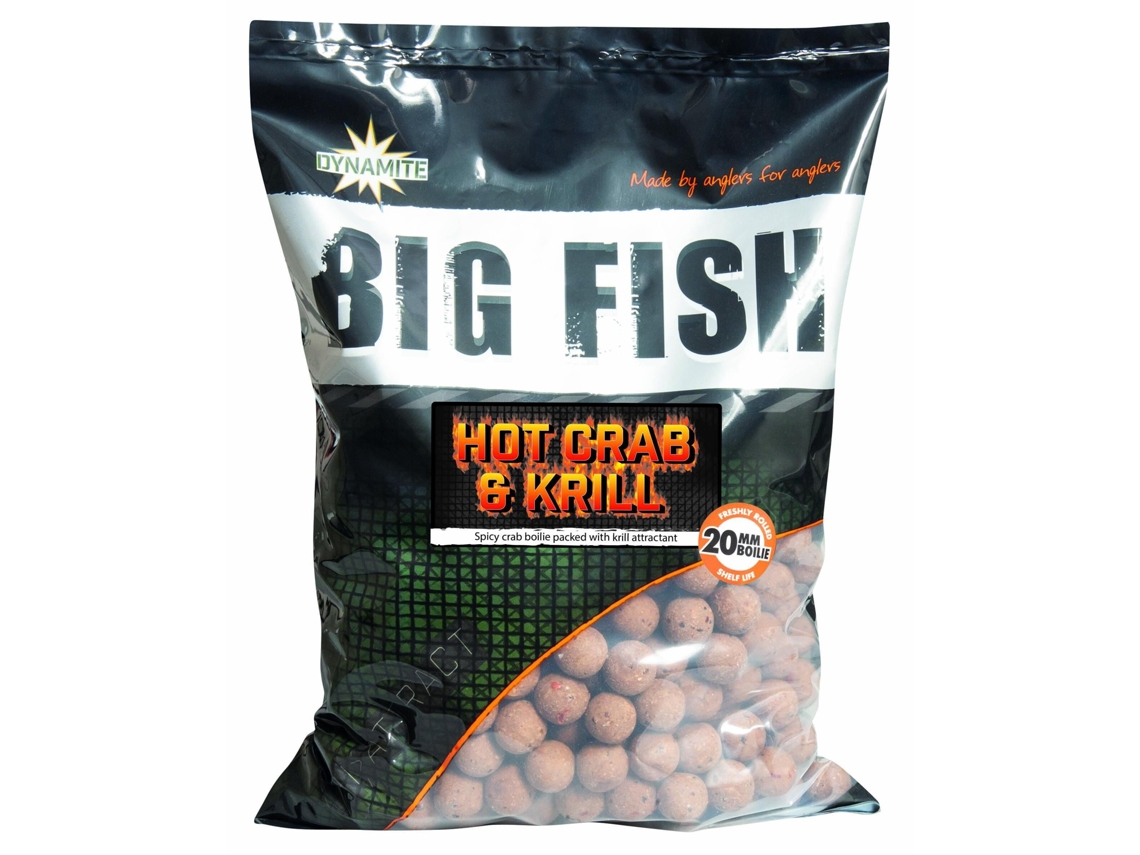 Fervejos DYNAMITE BAITS Big Fish Hot Crab & Krill – 1kg