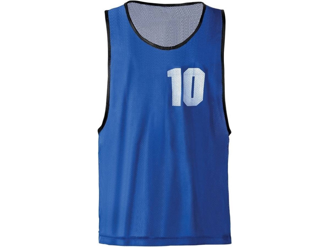 Conjunto de Coletes TREMBLAY CT numeradas de 1 a 10 Azul (L)
