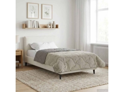 Vidaxl Duvet De Ano Inteiro Colchonete Cinzento-claro 155 X 220 Cm