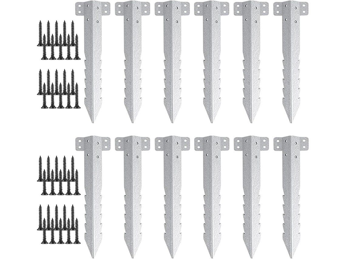 Estacas de Metal para Jardim, Jardinagem, Encoment 10 X Dormentes de Metal para Uso Doméstico e Profissional CHABERLU