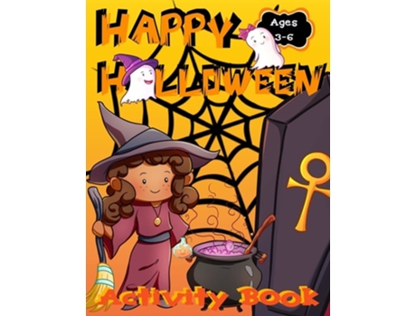 Livro Happy Halloween Activity Book For Kids De Zazuleac World, Elizabeth Victoria Zazuleac Et Al. (inglês)