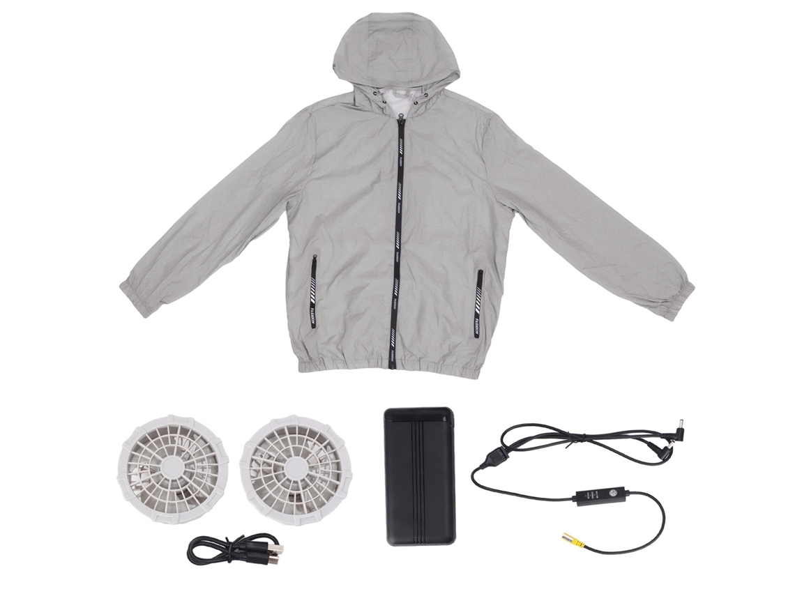 Colete de Resfriamento Business, Ajustável, Ventilador, Bateria 20000mah, Verão | S/MARCA
