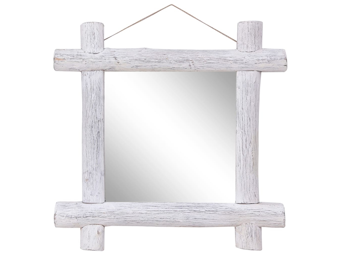 Mirror, Mirrors Vidaxl Branco Madeira (70 X 5 X 70 Cm)