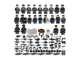 2026 set de 22 Mini Figuras Militares Villano Juguetes de Bloques de Construção Hwm