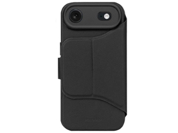 Capa Tipo Folio - Decoded - Iphone 17 Air - Silicone Texturizado - Capa Removível - Preta