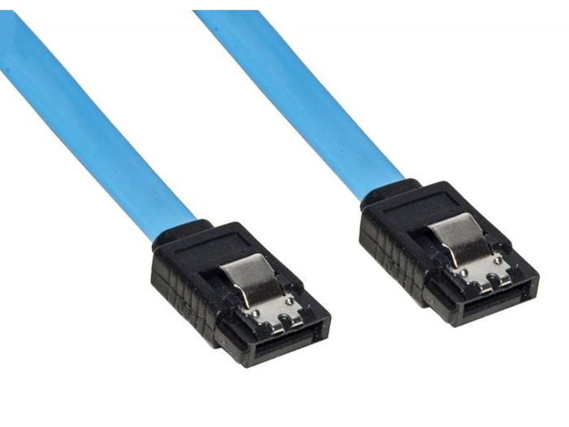 Acessórios para Cabo Link LKCSATA50 Cabo Interno SATA III Conector de 50 cm com Clipe de Travamento Metálico