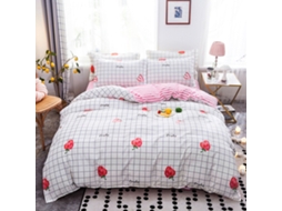 Funda De Edredón Suave Cepillada Poliéster Transpirable Con Cremallera, 150x200cm, Para Dormitorio