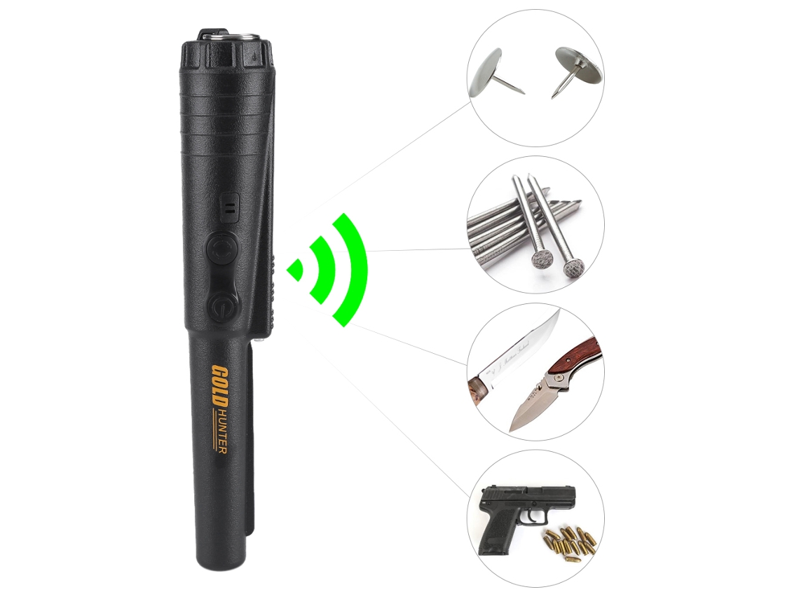 Handheld Metal Detector, High Precision, Portable, Eoocoo