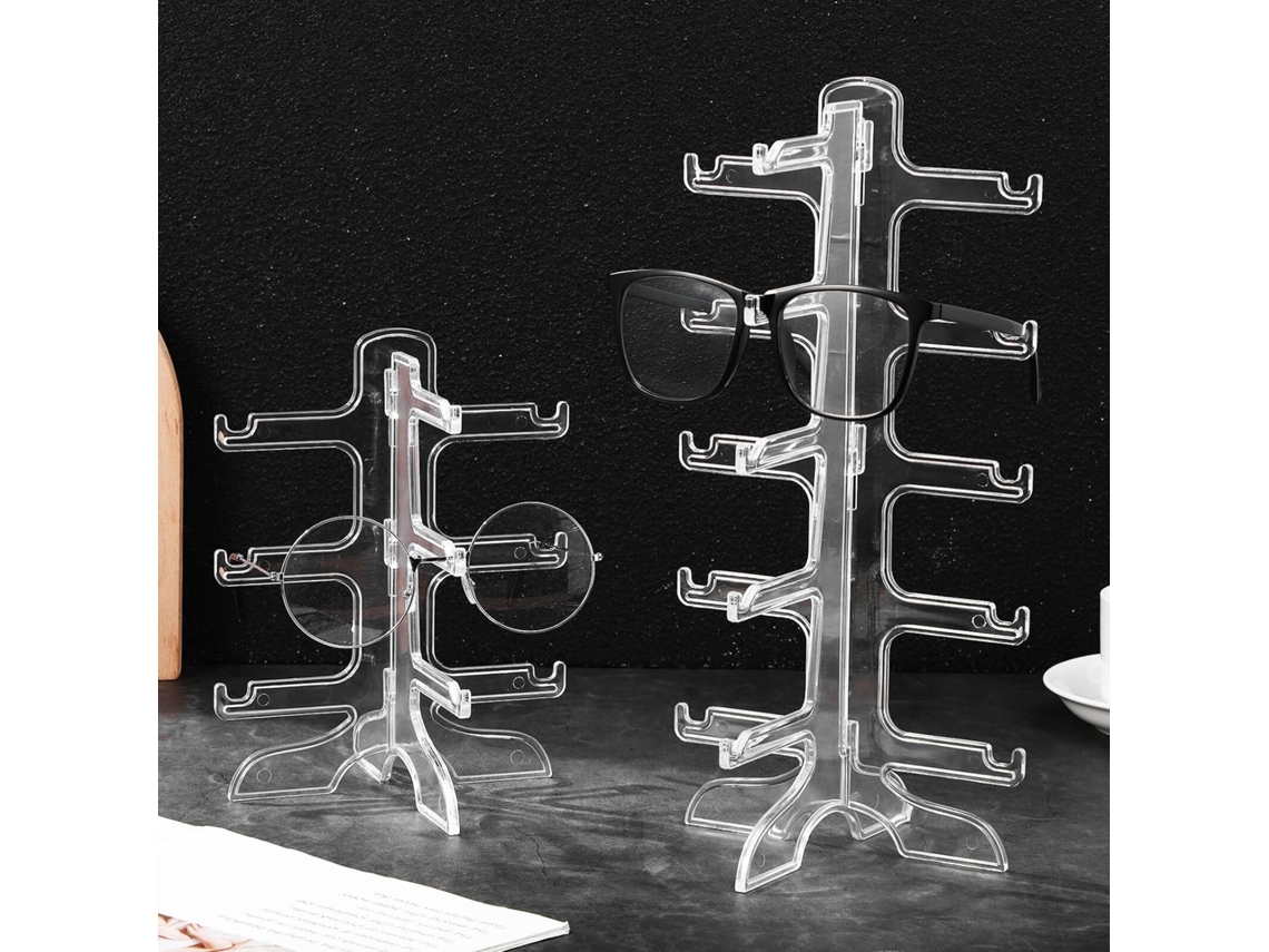 Suporte para Óculos , Armazenamento de Grau e Sol AQUAFORGE (8 Pares)