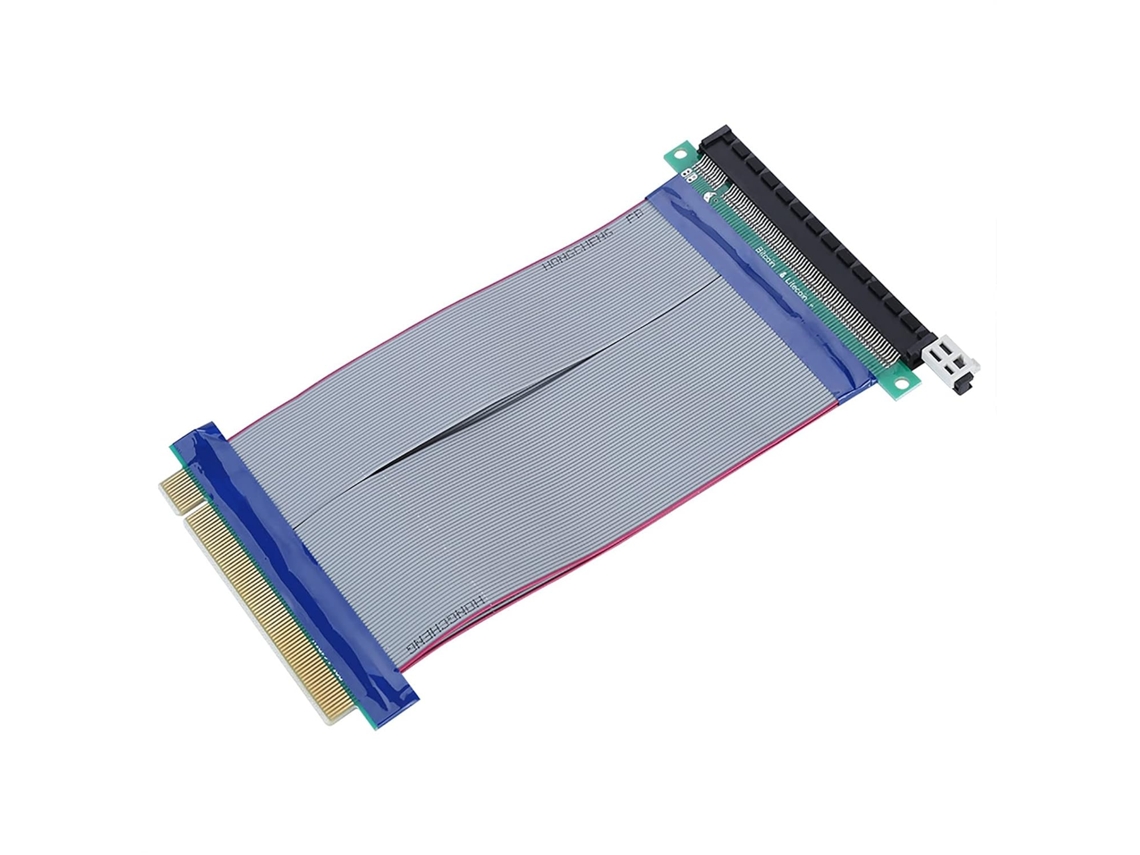 Placa De Expansão Riser Pci-e, Cabo Flexível