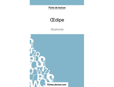Livro Oedipe Sophocle Fiche de lecture Analyse complète de loeuvre French Edition de Hubert fichesdelecture Hubert Viteux (Francês)