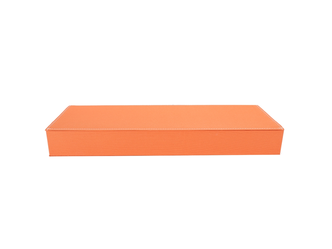 Estuche Portátil Para Gafas Con 8 Compartimentos Organizador De Gafas De Sol Naranja