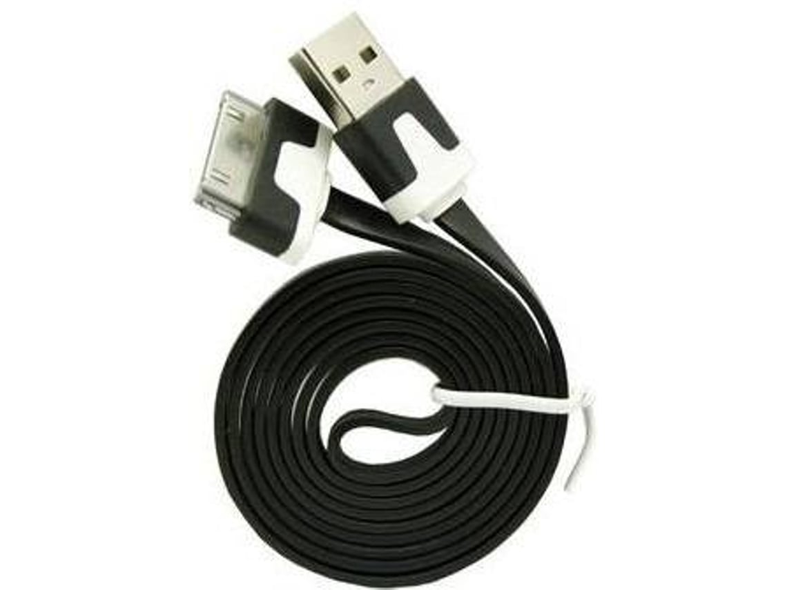 Cabo de Dados Flat 30-Pin iPhone / iPad (2m)