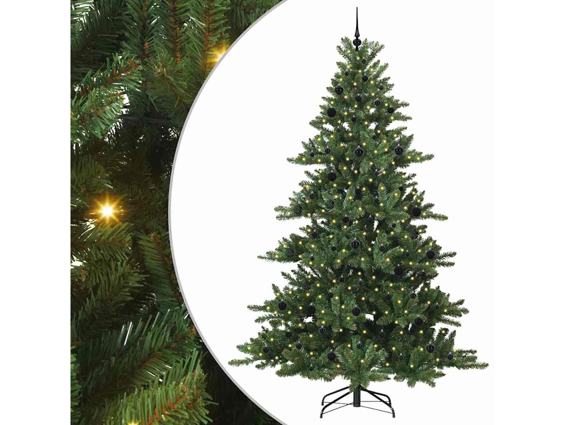 Árvore De Natal Vidaxl Verde Pvc (240 Cm)
