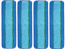 Adequado para Pacotes com 4 Unidades de Panos Limpeza Profunda da Linha Bona Mop, Panos de Microfibra Reutilizáveis​​ para Limpeza Profunda BRILVIBERA