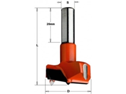 Broca para Dobradiças Ø35X57.5 S=10X26 Rh - 317.350.11
