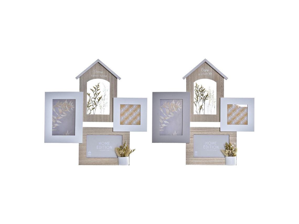 Moldura DKD HOME DECOR (Madeira - Multicor)