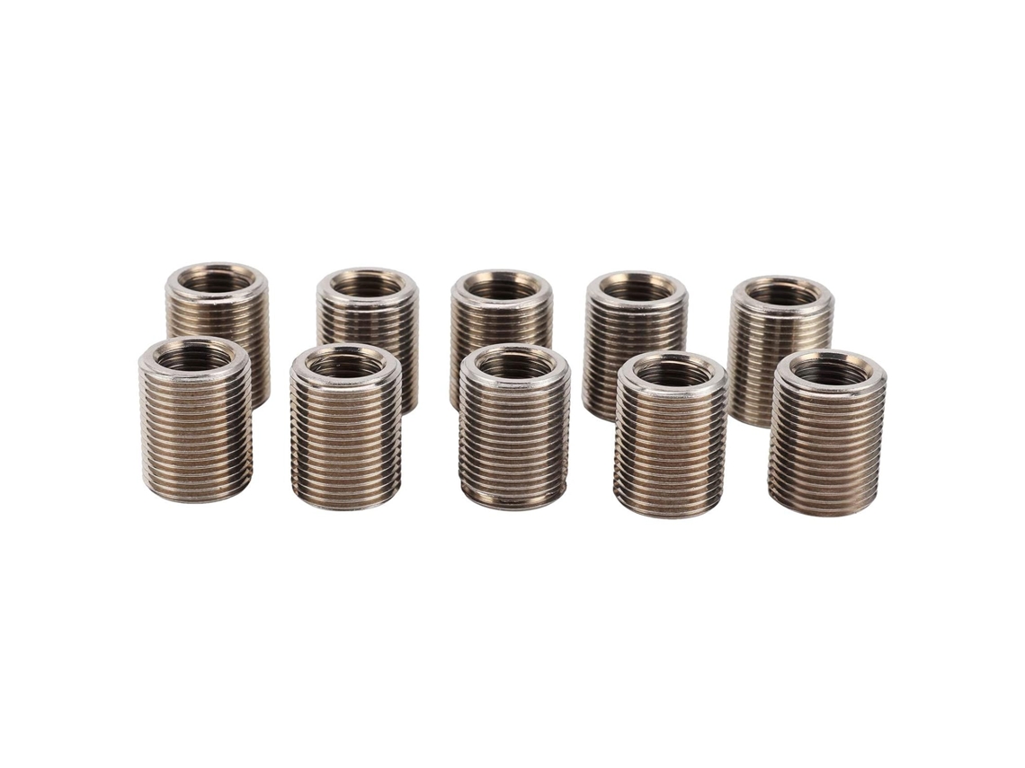 Kit De Reparo Insertos Roscados, 10 Peças, Porca Redutora Rosca Em Aço