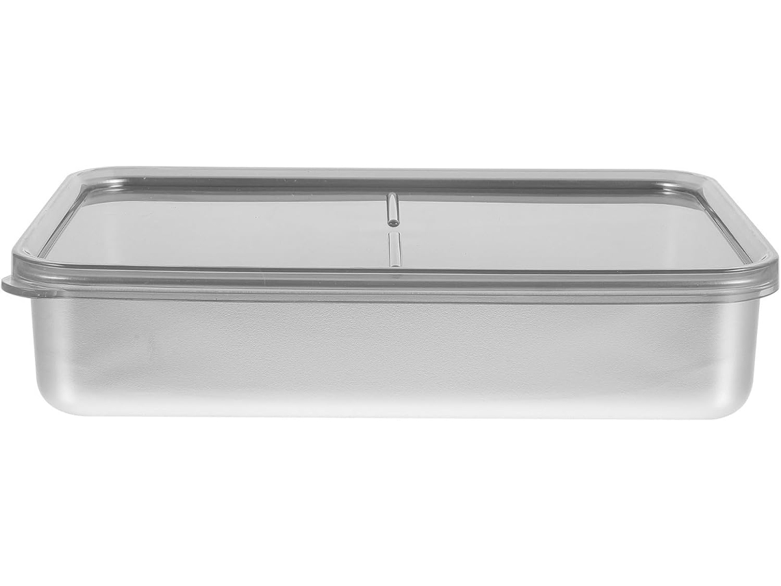 Marmita Bento Em Aço Inoxidável 304com Tampa De 800ml
