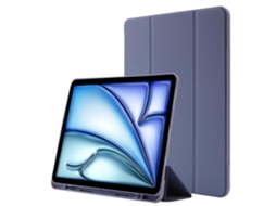 Capa de couro tripla Webake Skin Feel para tablet com compartimento para caneta