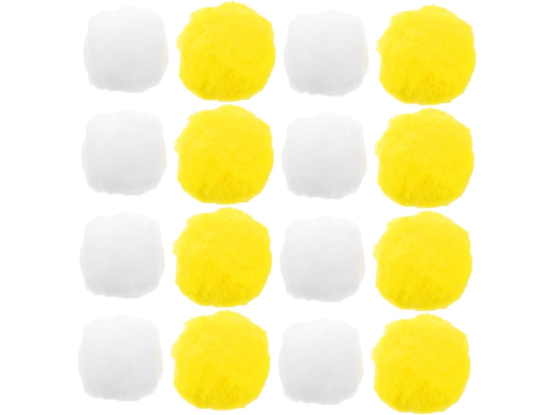 18 Bolas De Limpeza De Pelúcia Para Lavagem Automática De Azulejos Em