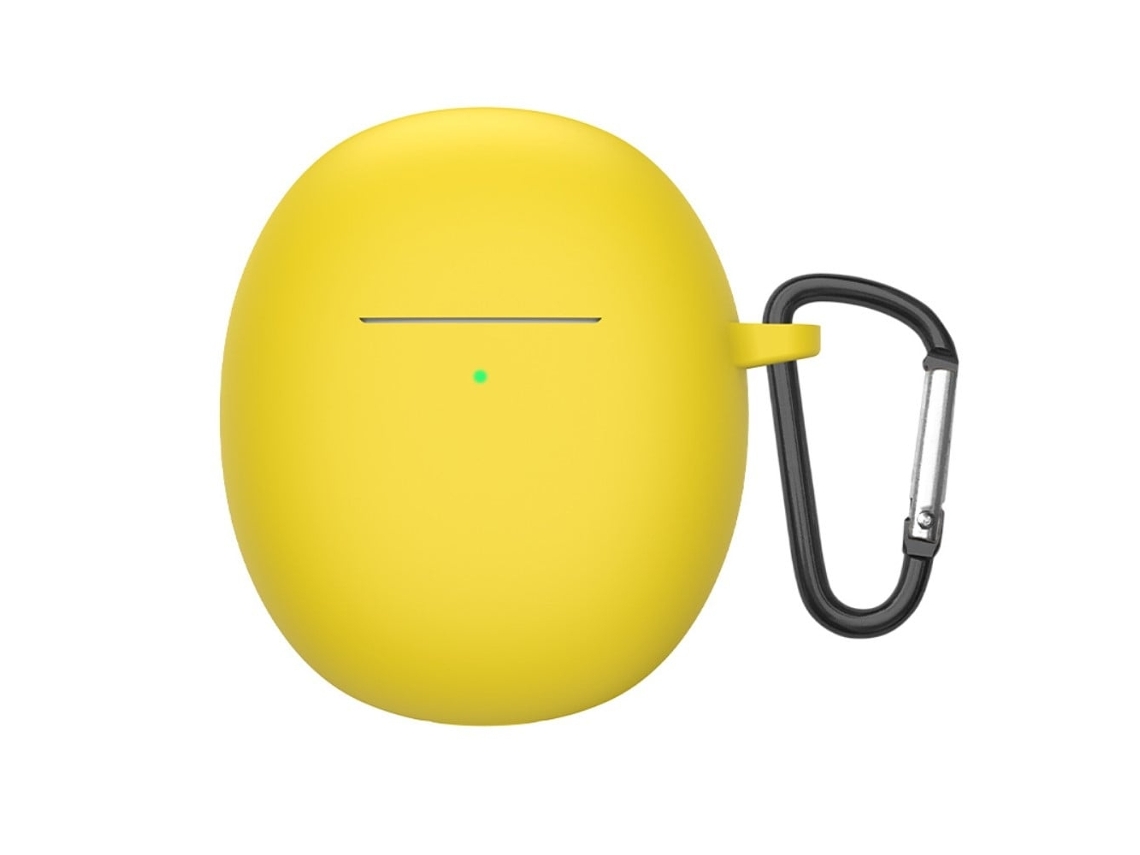 Capa De Silicone Oppo Enco R Com Fivela Amarela Brilvibera