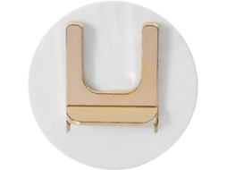 Suporte Dobrável Para Secador De Cabelo (1 Unidade), Sem Necessidade De Furar A Parede, Para Armazenamento, Para Banheiro, Etc. (branco, 15*15*5)