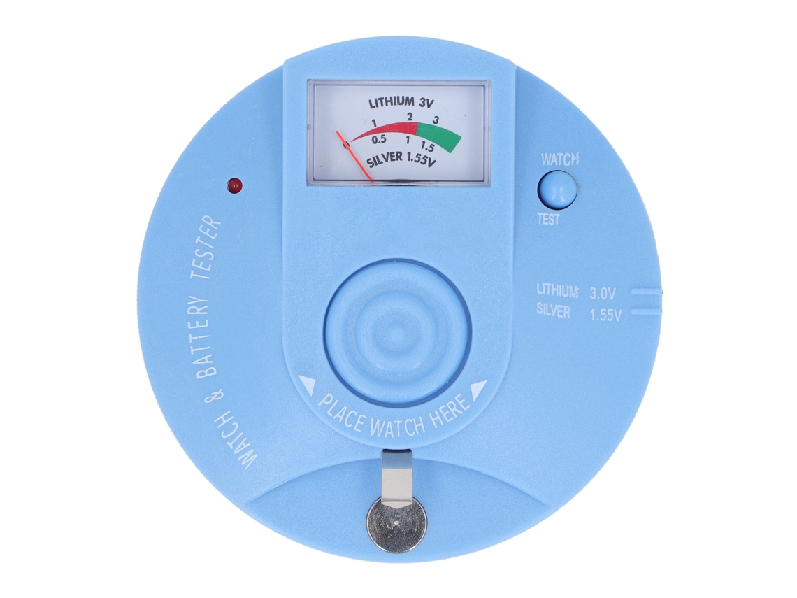 Tester De Bateria E Bobina Para Relógio Quartzo
