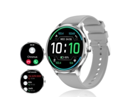 Smartwatch YEMAESRE Qs80 1 39 Polegadas Bluetooth 5.2 Tft Full Touch Ip67 Iphone Android Cinza
