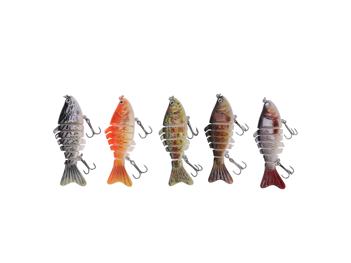 Lure Bait (long Cast Simulation Multi-section Bionic) Sea Fishing Bait Hard Bait Freshwater Bionic Multi-section Fishing Lure
