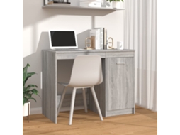 Vidaxl Secretária 100x50x76 Cm Derivados De Madeira Cinzento Sonoma